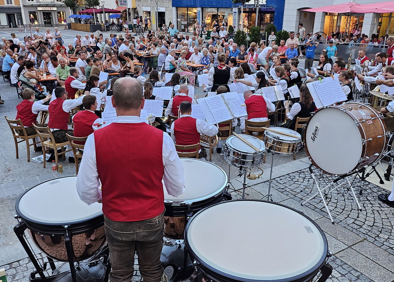 Blasmusik trifft Stadt