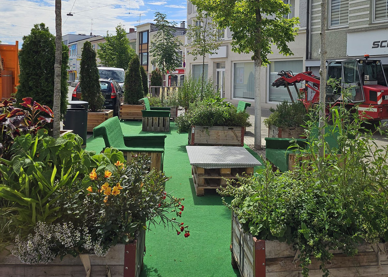 Pop Up Park Rainerstraße